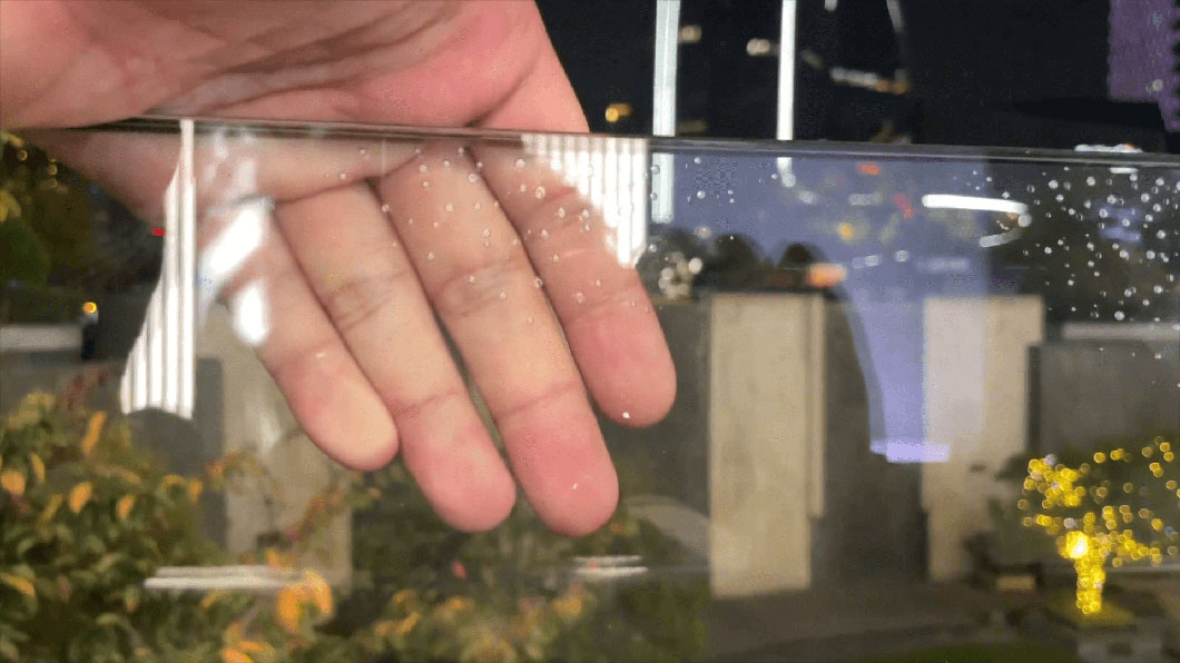 夹胶玻璃护栏气泡 夹胶玻璃护栏气泡